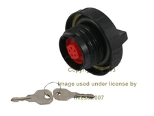 New Fuel Tank Locking Gas Cap Cover w/ KEY for Chevy P30 K10/15/20 Malibu Monte