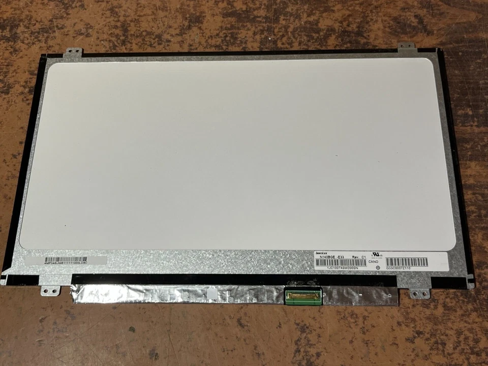 Pantalla para portátil Innolux 14.0" LED LCD N140BGE-E33 1366 x 768 mate Foto 2 de 2