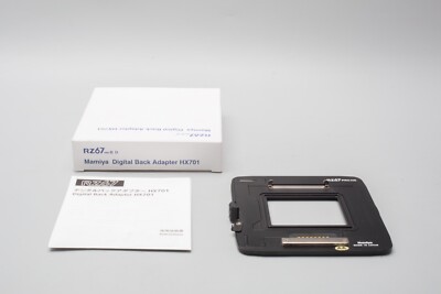 Mamiya RZ67 Pro II D Digital Back Adapter HX701 Fr 645AFD, Phase
