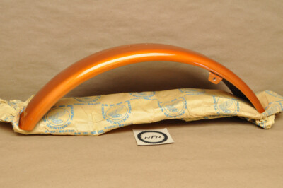 NOS Honda XL100 K0 Front Fender Candy Topaz Orange 61101-110-670