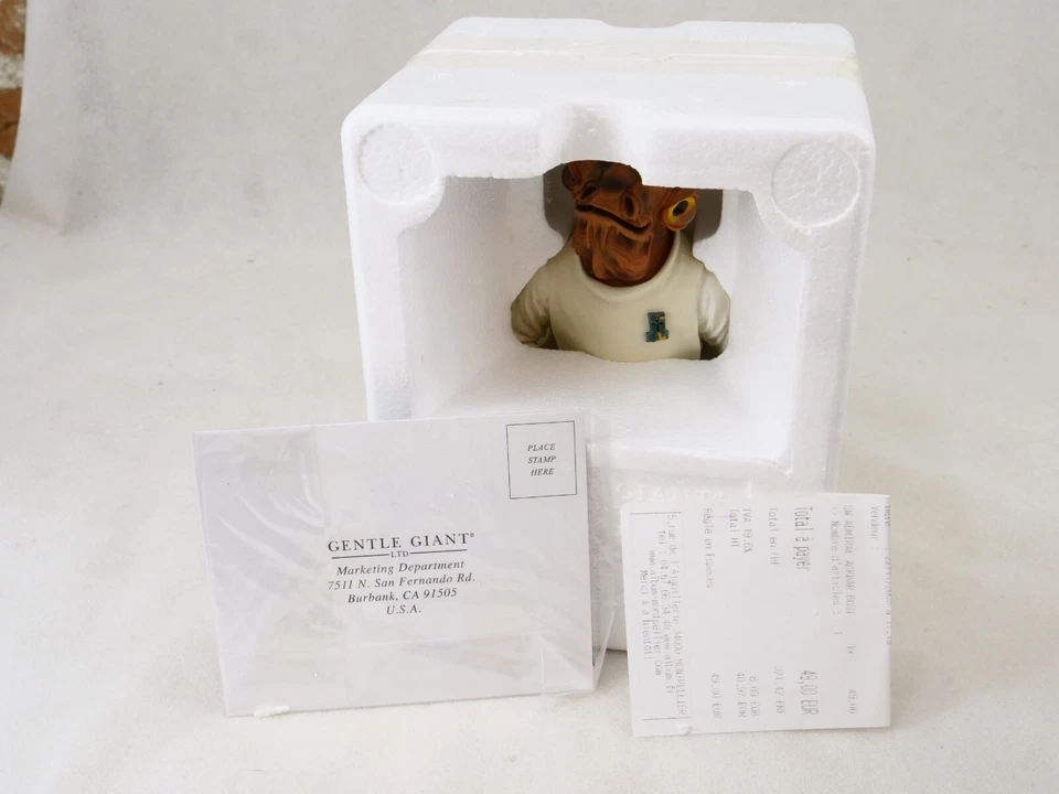 Gentle Giant N.10458 Admiral Ackbar Mini Busto 16 CM Edizione Limitata Da 2008 - Immagine 2 di 4