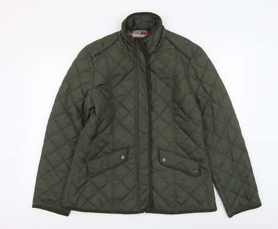 Avenue Damen Jacke Mantel grün Größe M Reißverschluss