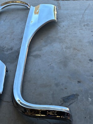 キャデラック　リア フェンダースカート 1957 1958 CADILLAC ELDORADO PAIR REAR FENDER SKIRTS POLISHED