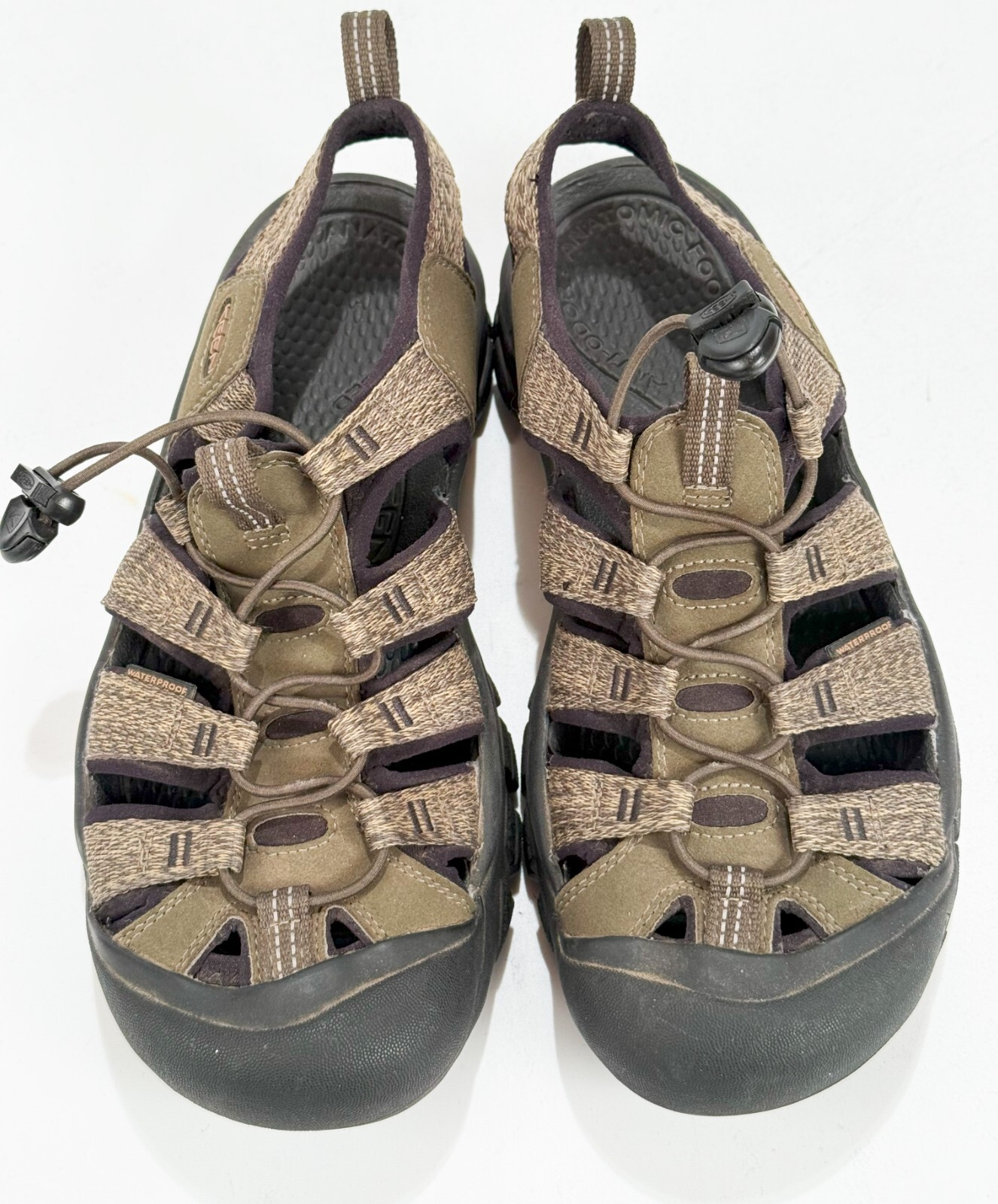 Sandali Keen Newport H2 uomo 8 verde oliva impermeabili escursionismo punta