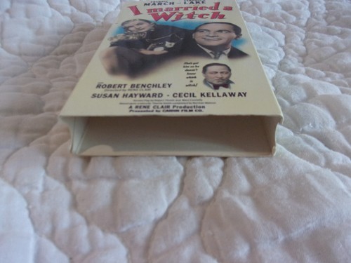 I MARRIED A WITCH VHS VERONICA LAKE FREDRIC MARCH SUSAN HAYWARD COMEDY ROMANCE - Picture 7 of 11
