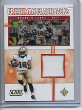 2020 Score Brandin Cooks Freshman Flashbacks Relic Insert Card