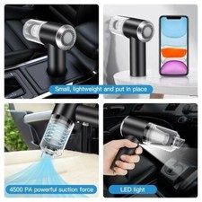 ASPIRAPOLVERE POTENTE DA 120W PER AUTO CASA PC TASTIERA PELI CANE GATTO