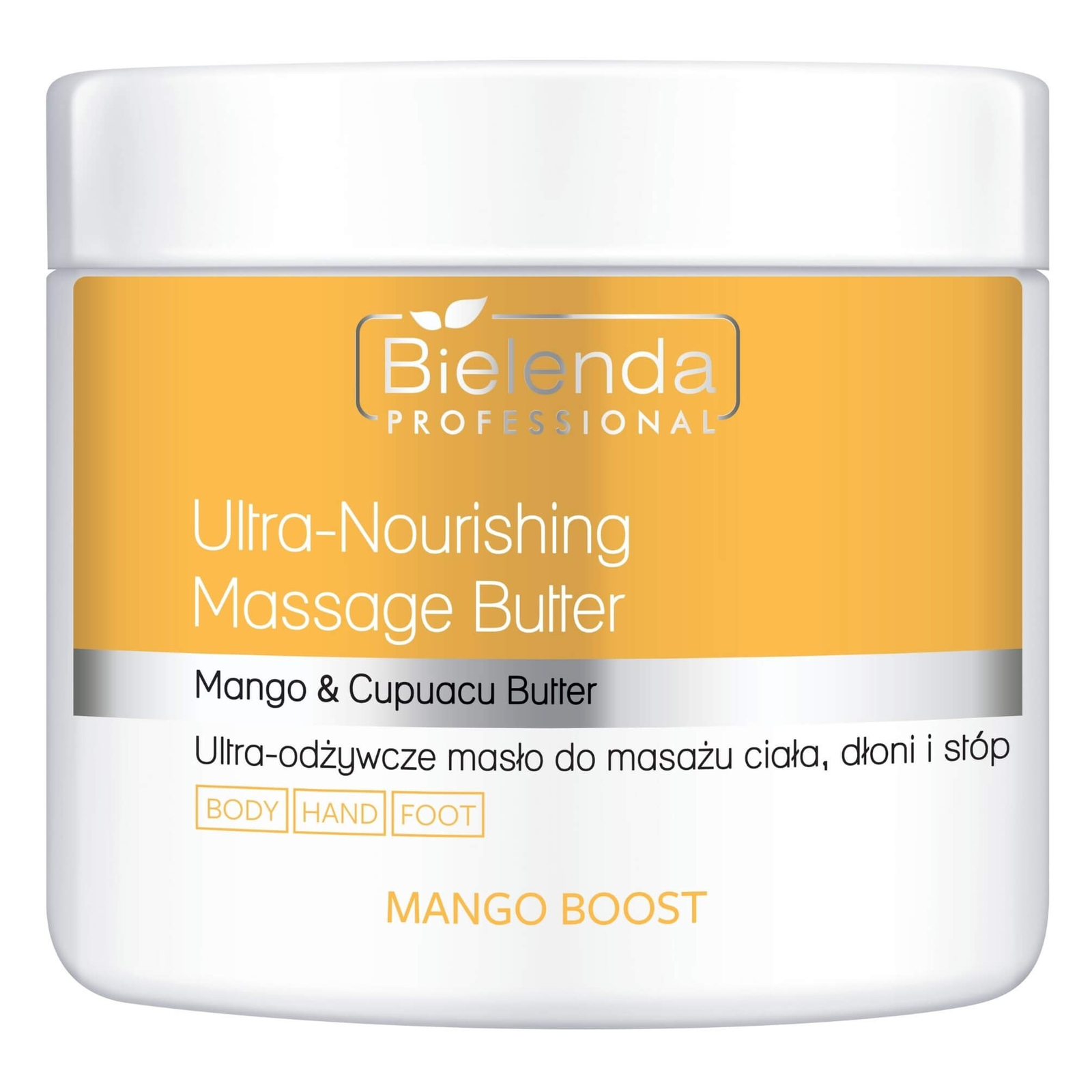 Bielenda Professional Mango Boost Ultra Nourishing Body Massage Butter 500ml