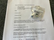 Cobra 2000 MOSFET Mod