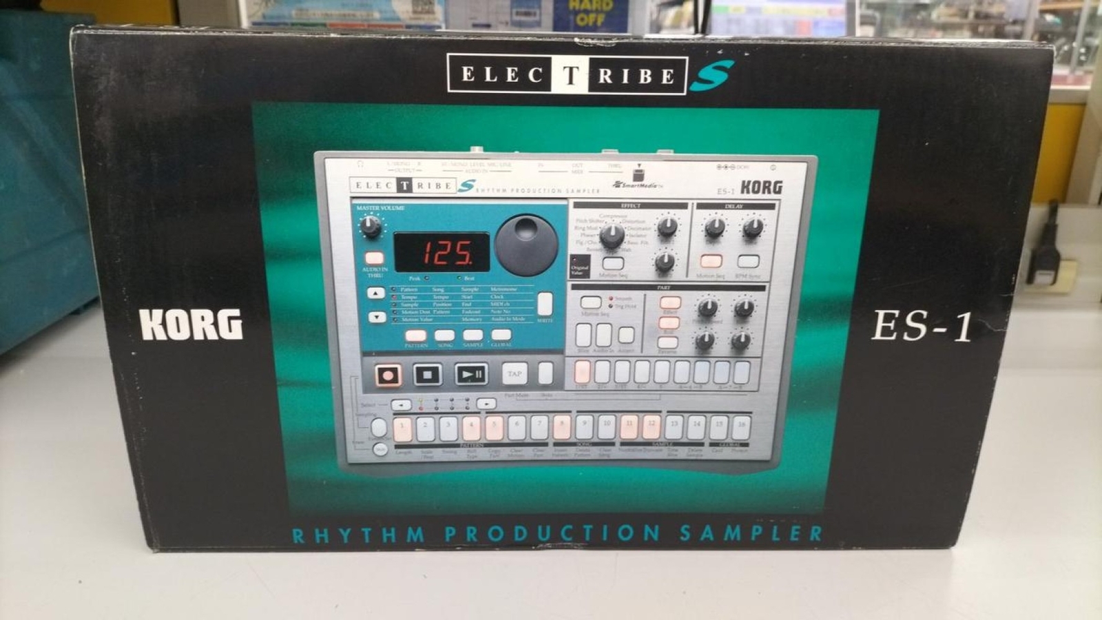 KORG ELECTRIBE S ES-1 Sampler Drum Machine Tested w/box from JAPAN