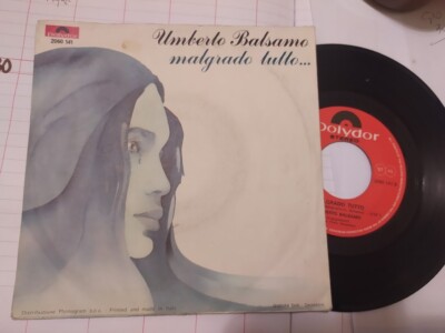 7'' UMBERTO BALSAMO L'ANGELO AZZURRO COVER EX VINYL EX+