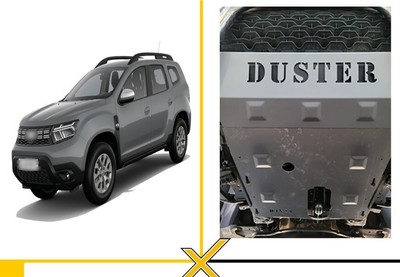 For Renault/Dacia Duster Steel Underbody Protection 2018-2024