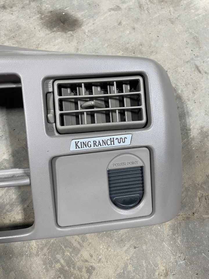 2003-04 f250 f350 King Ranch radio tablero bisel embellecedor Foto 3 de 3