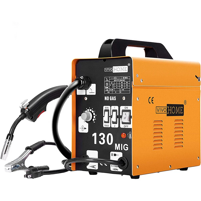 MIG 130 Welder Flux Core Wire Automatic Feed Welding Machine w