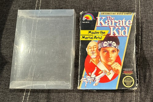 The Karate Kid Nintendo NES ~ In Original Box! ~ Works Great! ~ Fast Shipping! - Picture 2 of 13