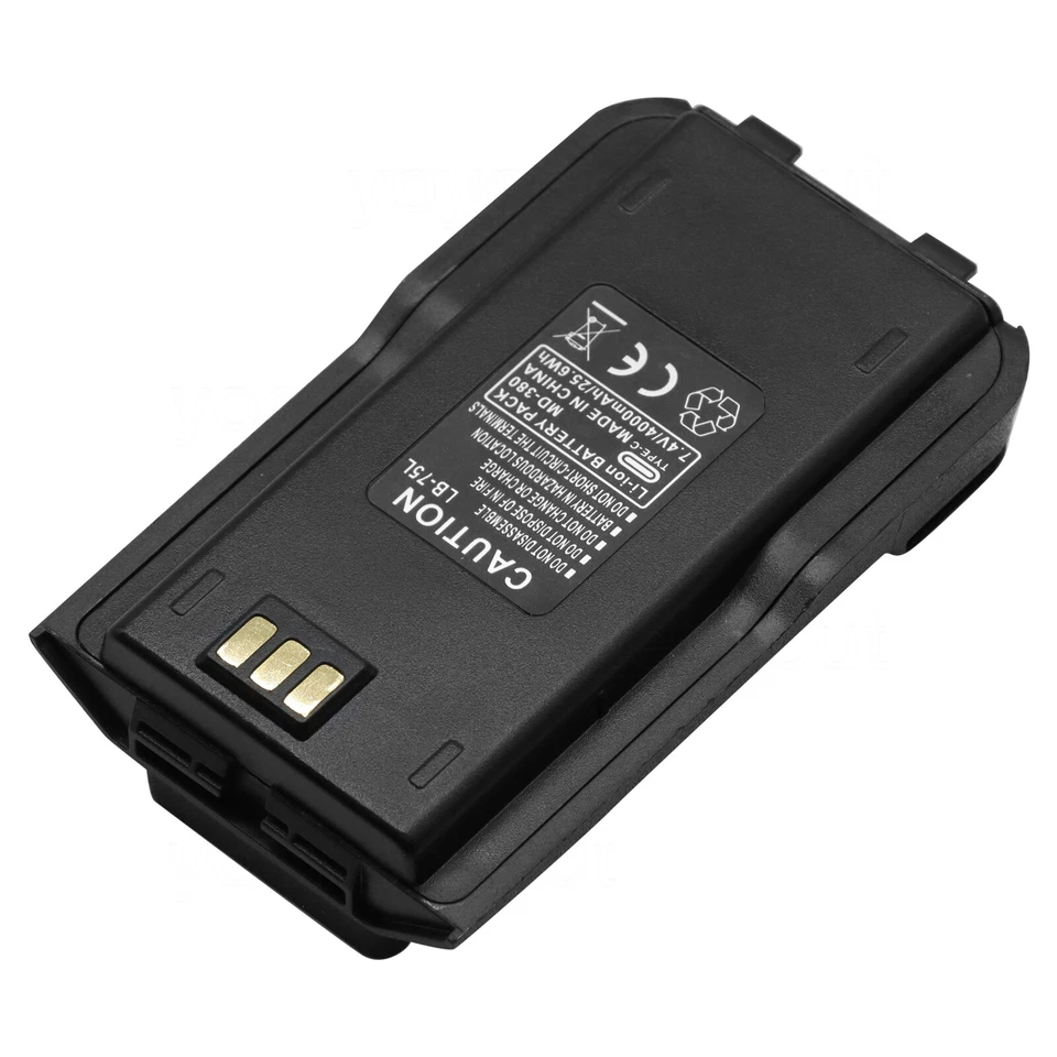 Für TYT Retevis RT3 Digital Zwei Wege Radio Akku mit TYP-C/USB-C Anschluss 4000mAh - Bild 4 von 4