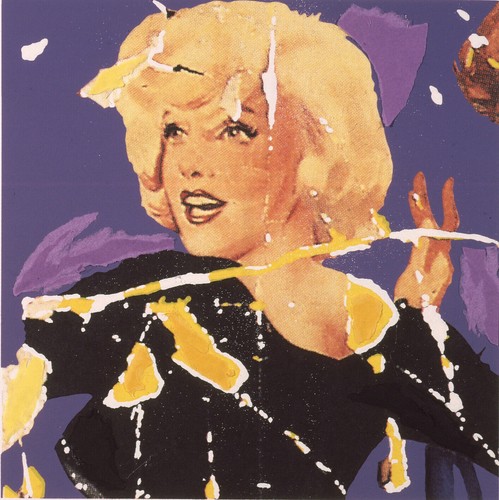 Mimmo ROTELLA, “Marilyn, i volti”, Serigrafia e Collage,Pop Art, Cinema, glamour - Foto 1 di 3