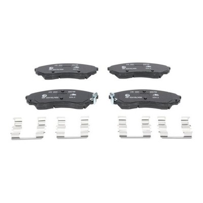 1x Bremsbelagsatz, Scheibenbremse ATE 13.0460-5799.2 passend für HYUNDAI KIA