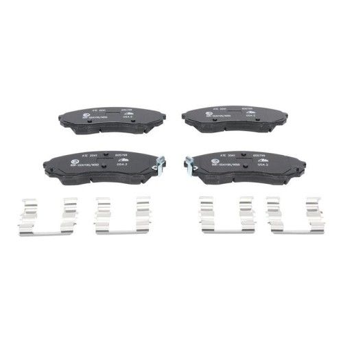 1X Bremsbelagsatz, Scheibenbremse ATE 13.0460-5799.2 Passend FüR Hyundai KIA-image