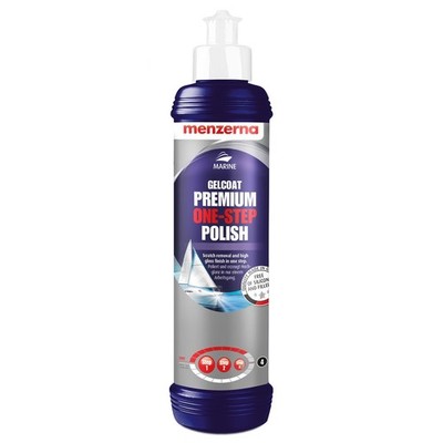 Bootspolitur Versiegelung Boot Menzerna Gelcoat Premium One Step Polish 250 ml