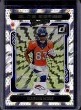 2023 Panini Donruss Marvin Mims Elite Series Rookies Rookie RC #19 Broncos