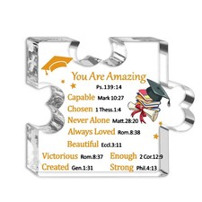 Class of 2026 Graduation Gift Inspirational Quote Keepsake for Him Her Friends