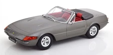 KK Scale 1:18 FERRARI 365 GTB DAYTONA SPYDER SERIES 2 GREY METALLIC 1971