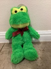 13" Natural Plush Frog