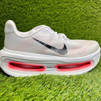 Nike Vomero Premium Mens Size 9 White Red Black Athletic Running Shoes Sneakers