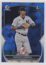 2023 Bowman Sapphire Edition Chrome Prospects Marcos Cabrera #BCP-46 0r5k