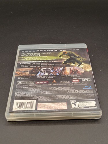 Spiderman 3 [Edición Coleccionista] - PlayStation 3 - Auténtico - CIB - NTSC/US - Imagen 3 de 3