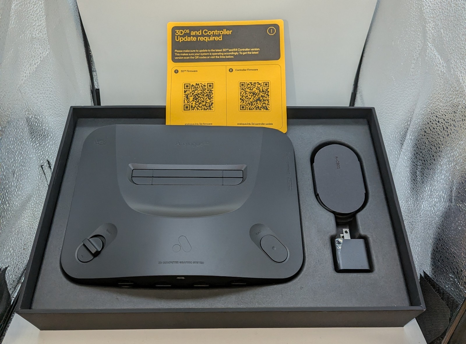 Analogue 3D FPGA 4K Retro Console – Open Box, Complete – For Nintendo 64 (A) image 2
