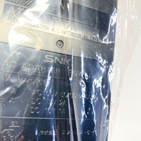 NEO GEO CD AC adapter POWCD-J JAPAN SNK OPEN BOX NEOGEO AC ADAPTOR