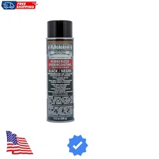 Barrier Bond - Rubberized Undercoating Sound Deadener, 14.3oz Black Spray, Un...