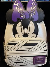 Nuevo con etiquetas Minnie Mouse Brilla en la Oscuridad Momia Loungefly