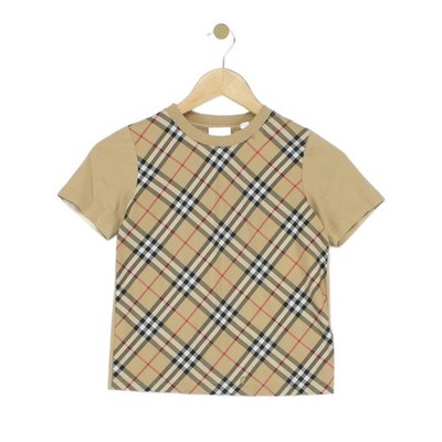 Burberry Check T-Shirt Jungen Größe 8 Jahre beige kariert