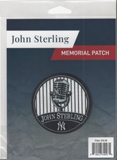 2026 John Sterling Memorial 3 Round Patch New...