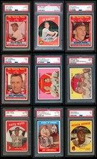 1959 Topps Baseball Complete Set - Premier 7.5 - NM+ 6306884