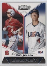 2019 Panini Contenders Draft Picks Legacy Will Wilson #6 2u3