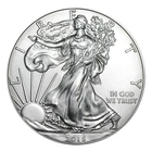 1 Troy Oz 999 Fine Silver 2015 American Eagle Walking Liberty Bullion Coin