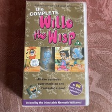 The Complete Willo the Wisp VHS Video Cassette All 26 Episodes Vintage Tape