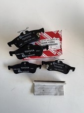 PASTIGLIE FRENO POSTERIORI TOYOTA YARIS 1.3L 2005 AL 2020 RICAMBIO ORIGINALE 04466-YZZE6