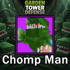 Chomp Man | Garden Tower Defense GTD Roblox Divine Units