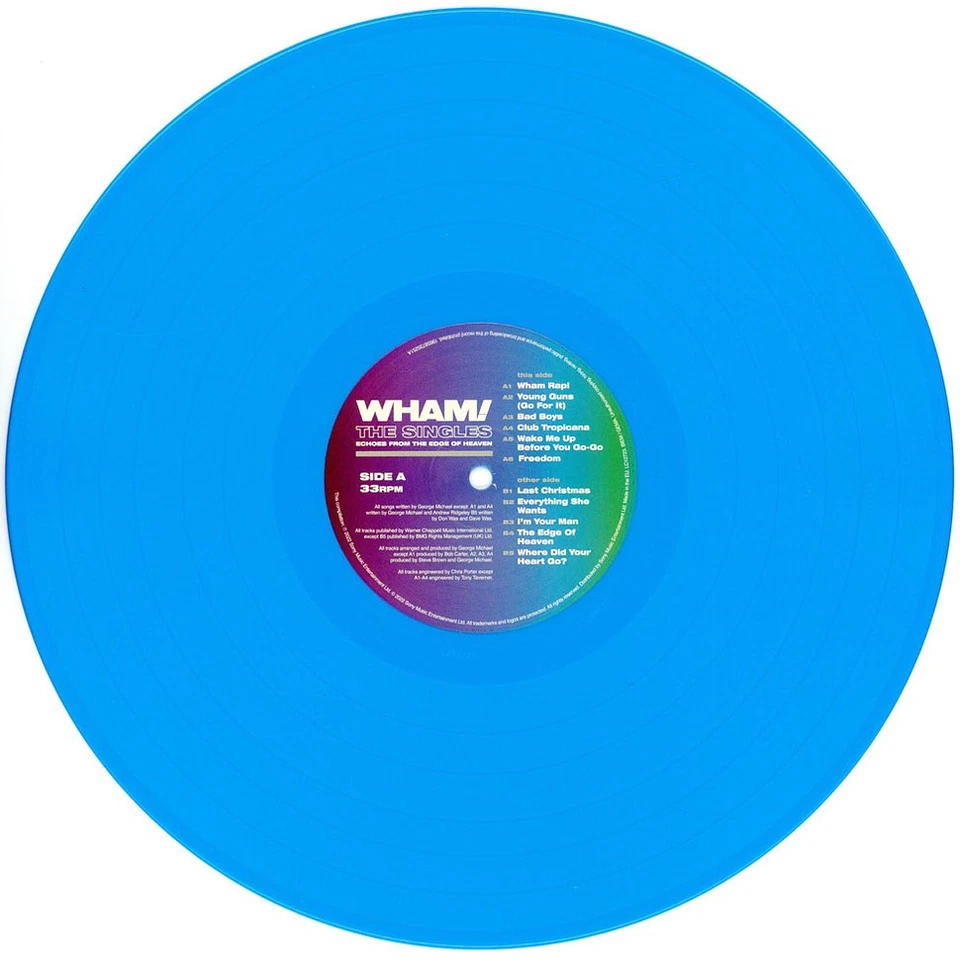 Wham! - The Singles: Echoes From The Edge Of Heaven Blue  (2023 - EU - Original) - Bild 3 von 4