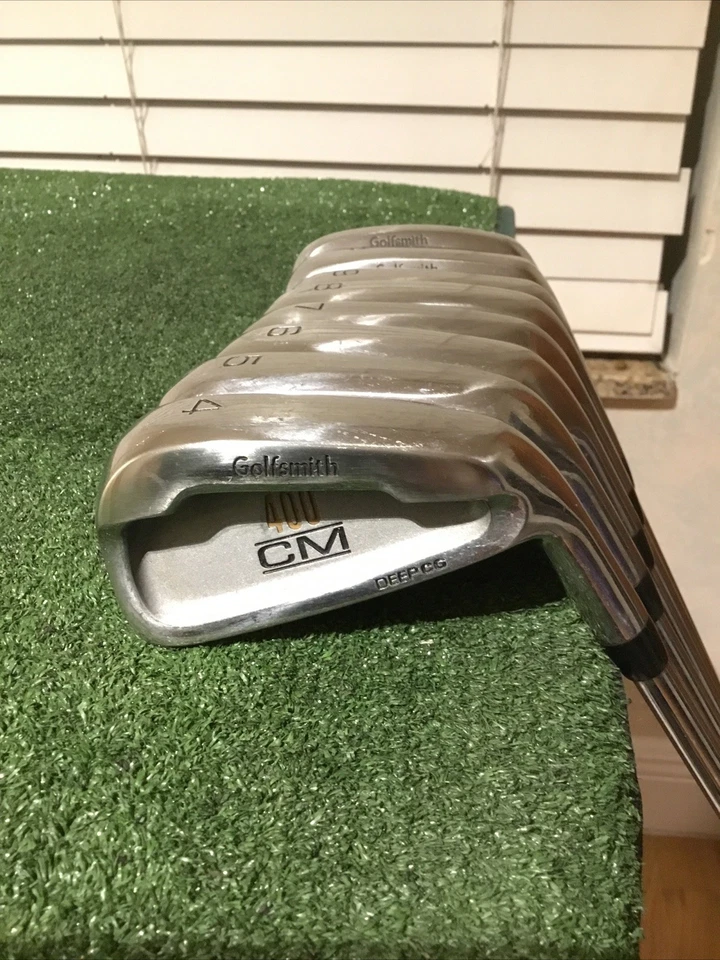 Golfsmith 400 CM Deep CG Irons Set (4-PW-SW) M Flex Seniors Release Steel (-1”) - Image 2 of 4