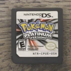 Pokémon Platinum Version (Nintendo DS, 2009) Cart only - Authentic