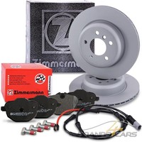 Zimmermann Bremsscheiben Ø330 +BelÄGe +Kontakt Hinten FÜR BMW 5-ER F11 Kombi