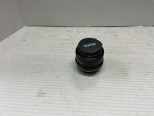 vivitar wide angle 49mm lens 94091297 w/ case