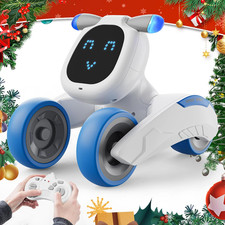 Robot Dog Toy for Kids, Remote Control Dog Robot, Voice  Touch Control Robot Pe