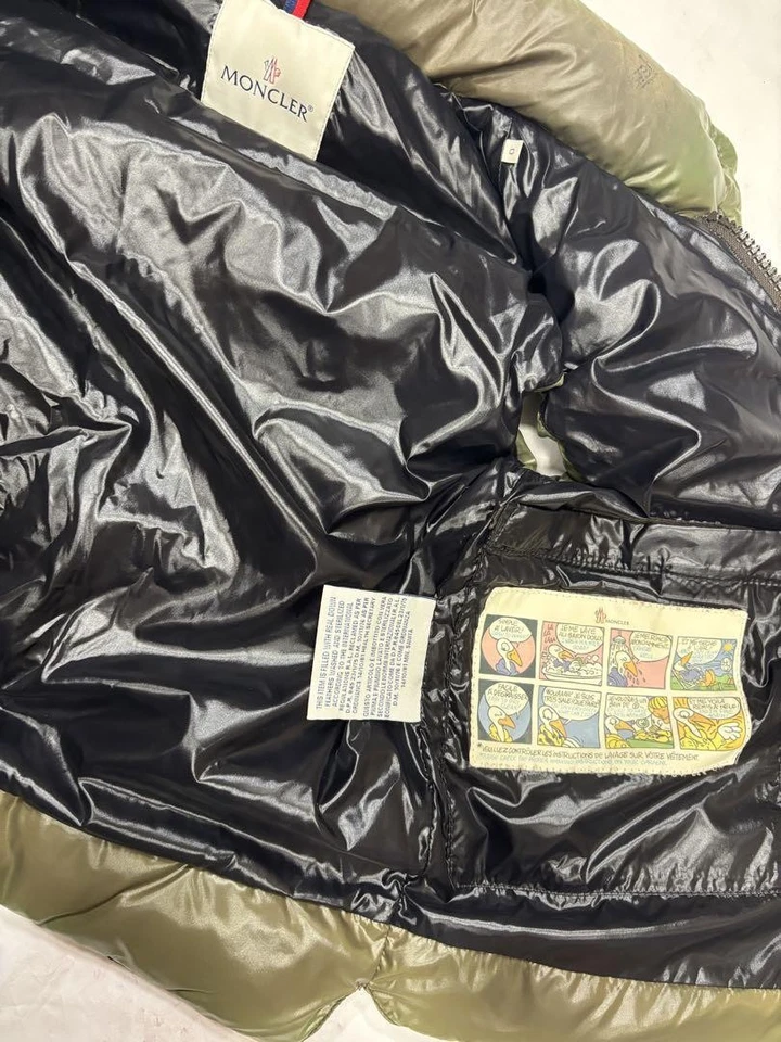 Khaki Green Down Vest by Moncler - Image 4 of 4